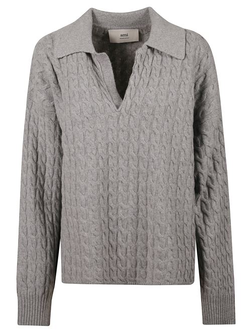 Polo a treccia AMI PARIS | UPL403KN0104050